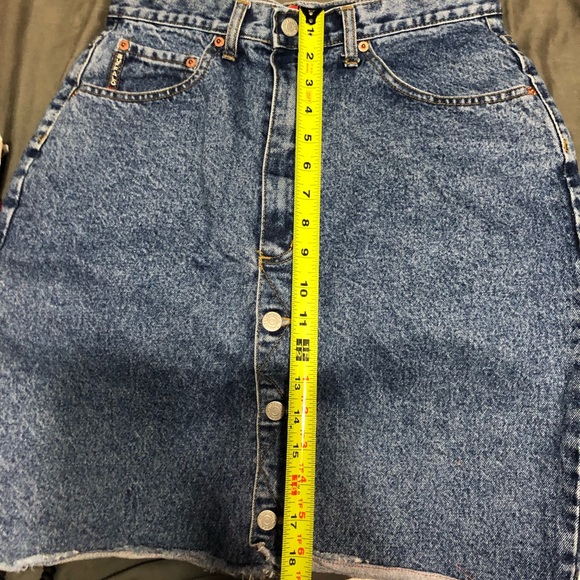 Buffalo knee-length jean skirt - Picture 4 of 6